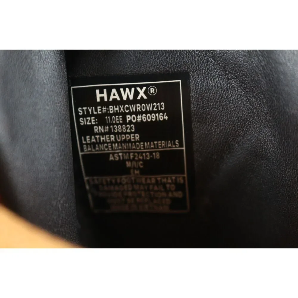 Hawx 8” Enduro Insulated Work Boot (Composite Toe) Men's Size 11EE 400 Gram